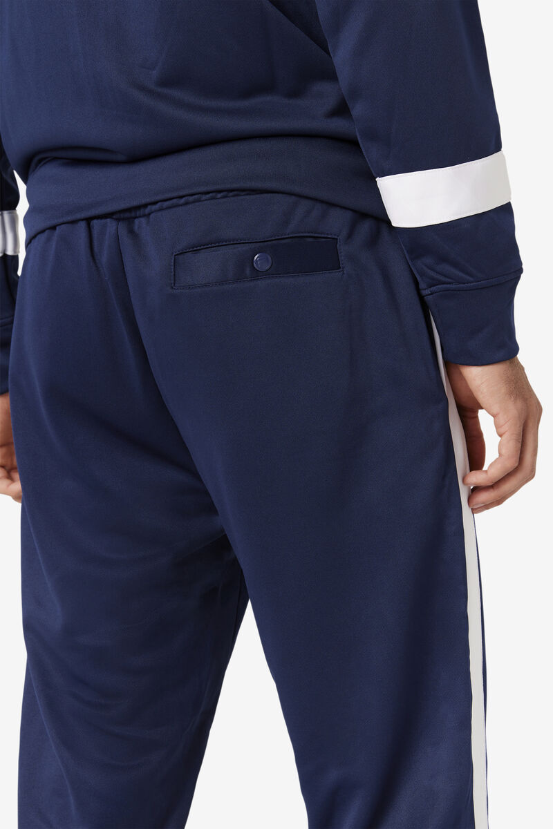 Fila Renzo Pant Byxor Herr Marinblå Vita | KZ45DF9h8La