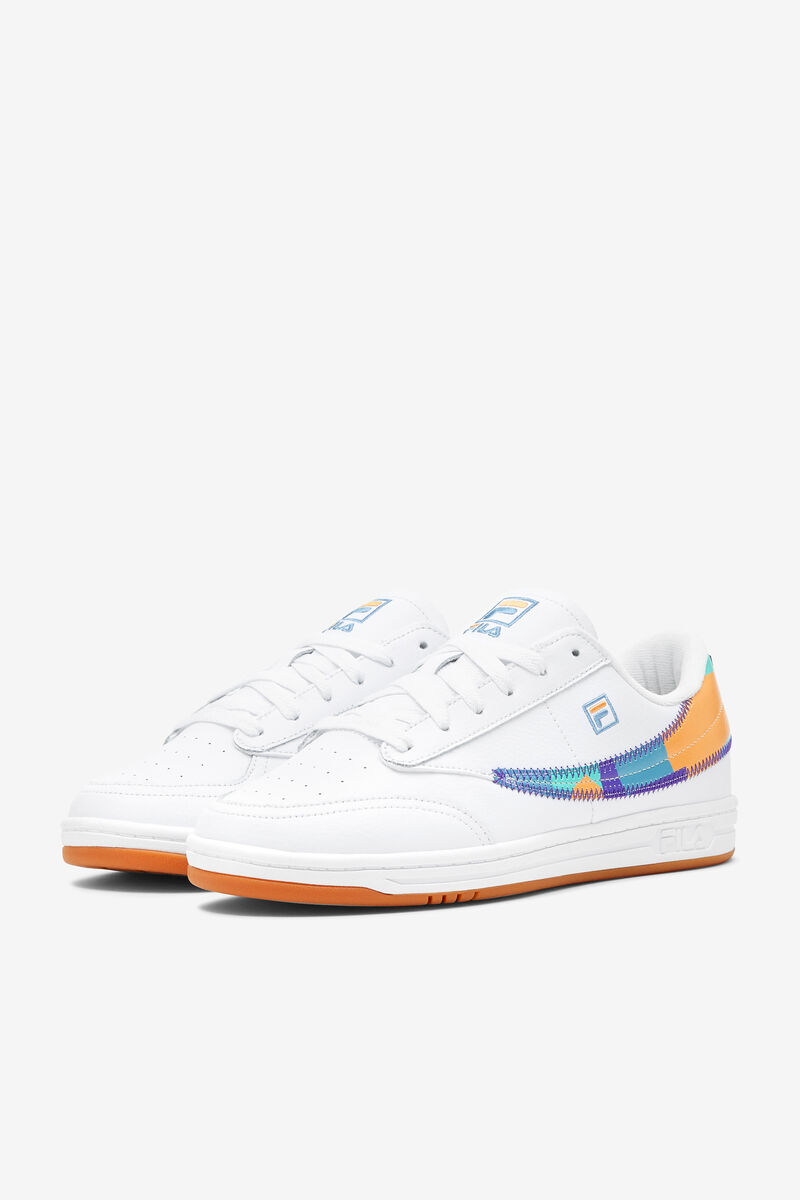 Fila Retro Tennis 88 Shoes | Fila Sneakers Herr Vita Lila | zZZNdpKNDyV