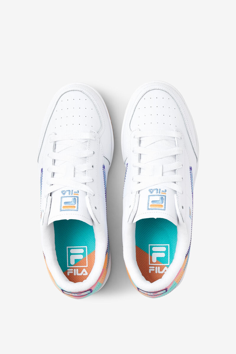 Fila Retro Tennis 88 Shoes | Fila Sneakers Herr Vita Lila | zZZNdpKNDyV