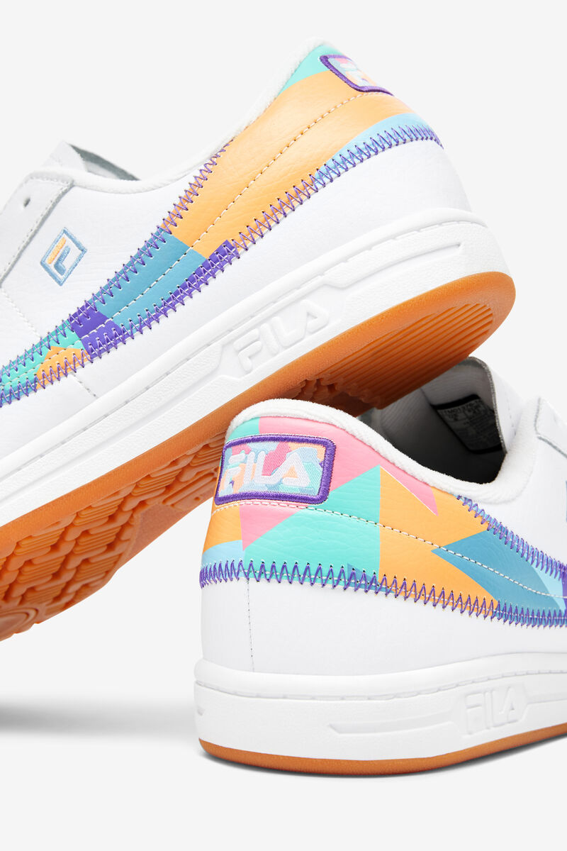 Fila Retro Tennis 88 Shoes | Fila Sneakers Herr Vita Lila | zZZNdpKNDyV