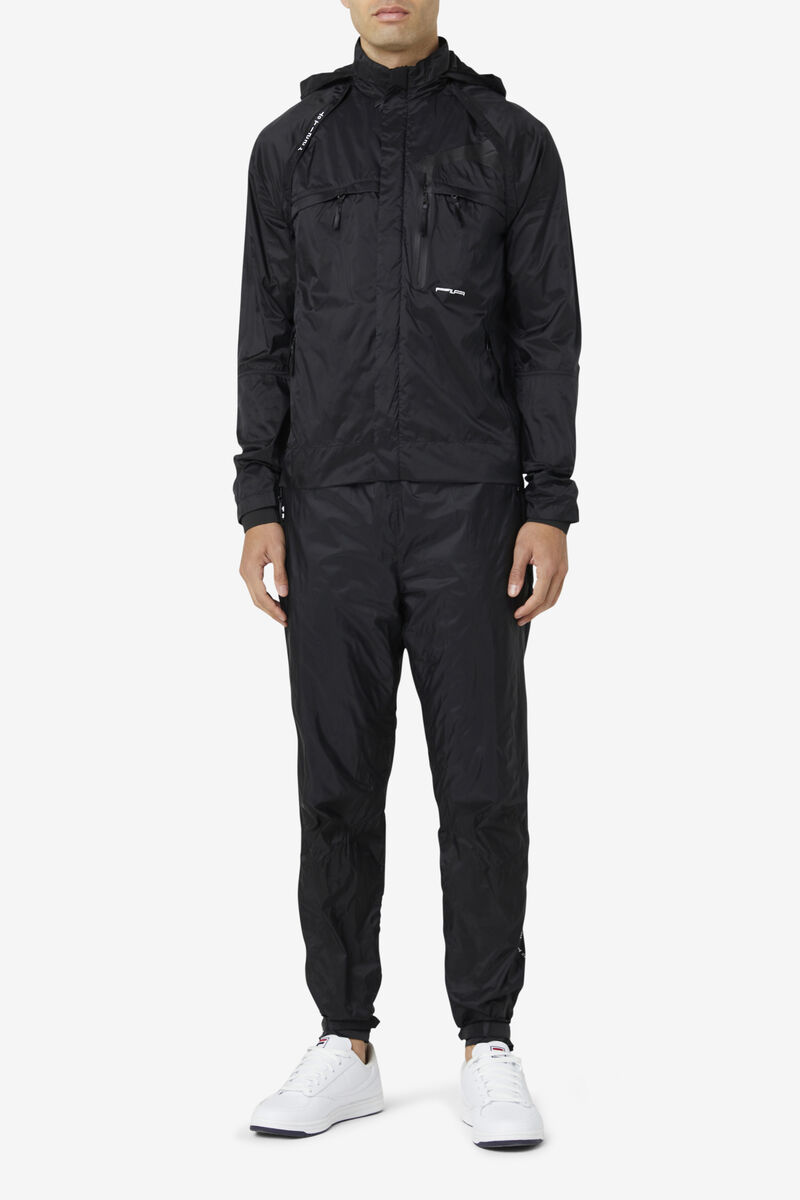 Fila Rigel Windbreaker Jacka Herr Svarta Vita Vita | fFRq6WbKmO6