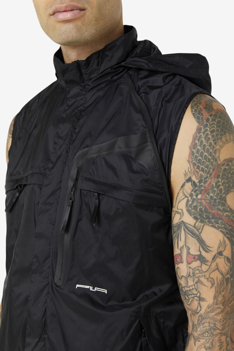 Fila Rigel Windbreaker Jacka Herr Svarta Vita Vita | fFRq6WbKmO6