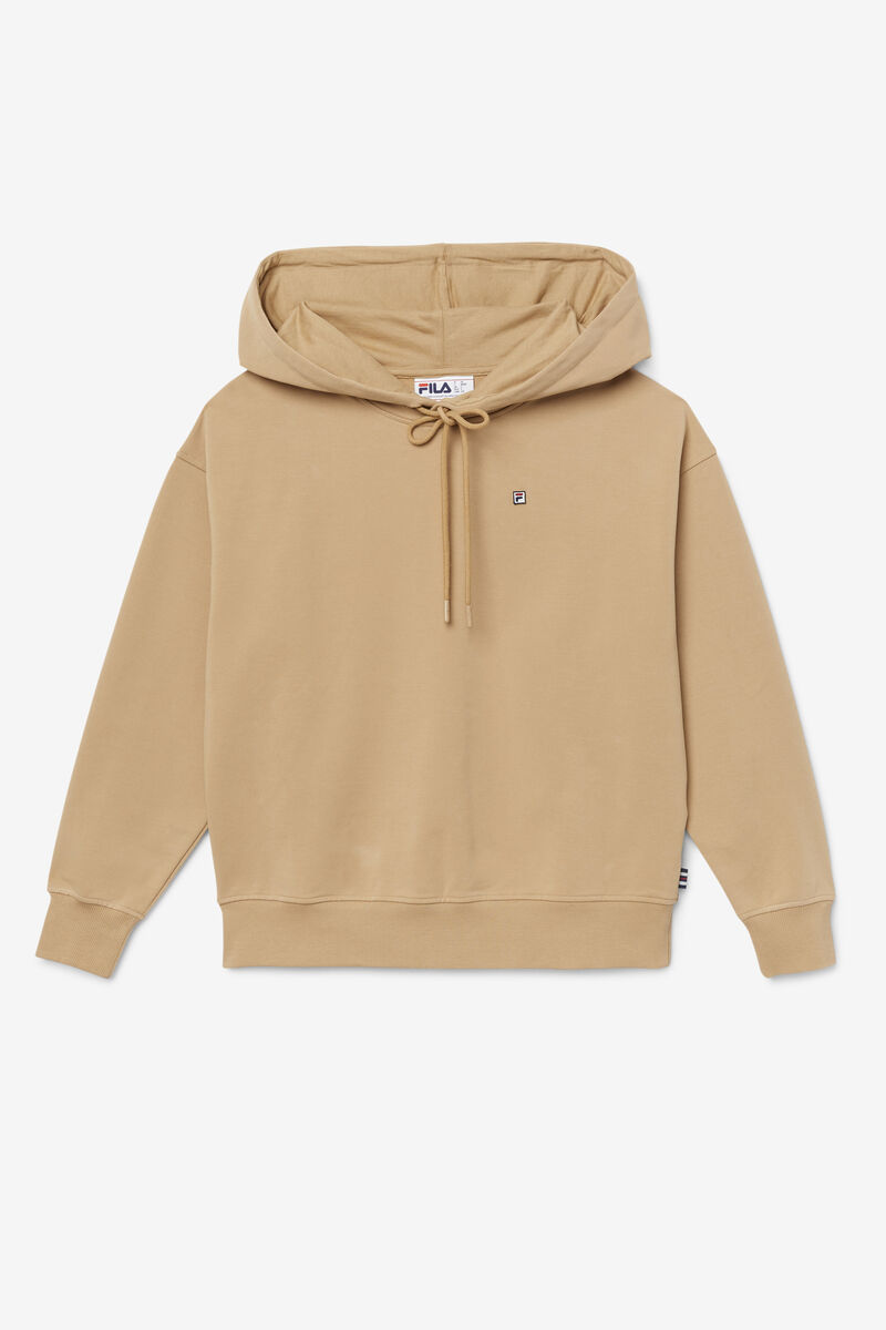 Fila Rosina Hoodie Hoodie Dam Vita Röda | 6UmzBHm82AY