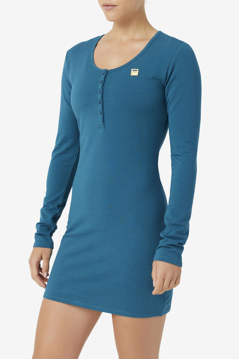 Fila Rudy Klänning Klänning Dam Blå Korall | FnrLDbF1dsg