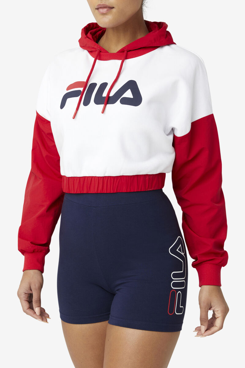 Fila Saachi Hoodie Hoodie Dam Röda Vita Marinblå | 3VgVo8zNK4o