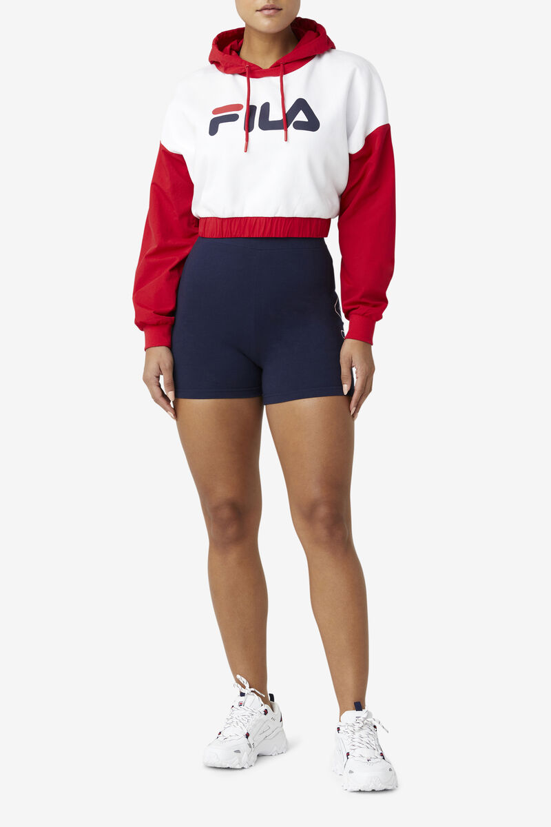 Fila Saachi Hoodie Hoodie Dam Röda Vita Marinblå | 3VgVo8zNK4o