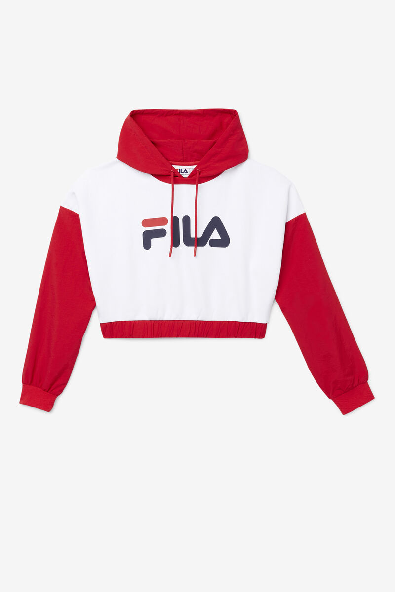 Fila Saachi Hoodie Hoodie Dam Röda Vita Marinblå | 3VgVo8zNK4o