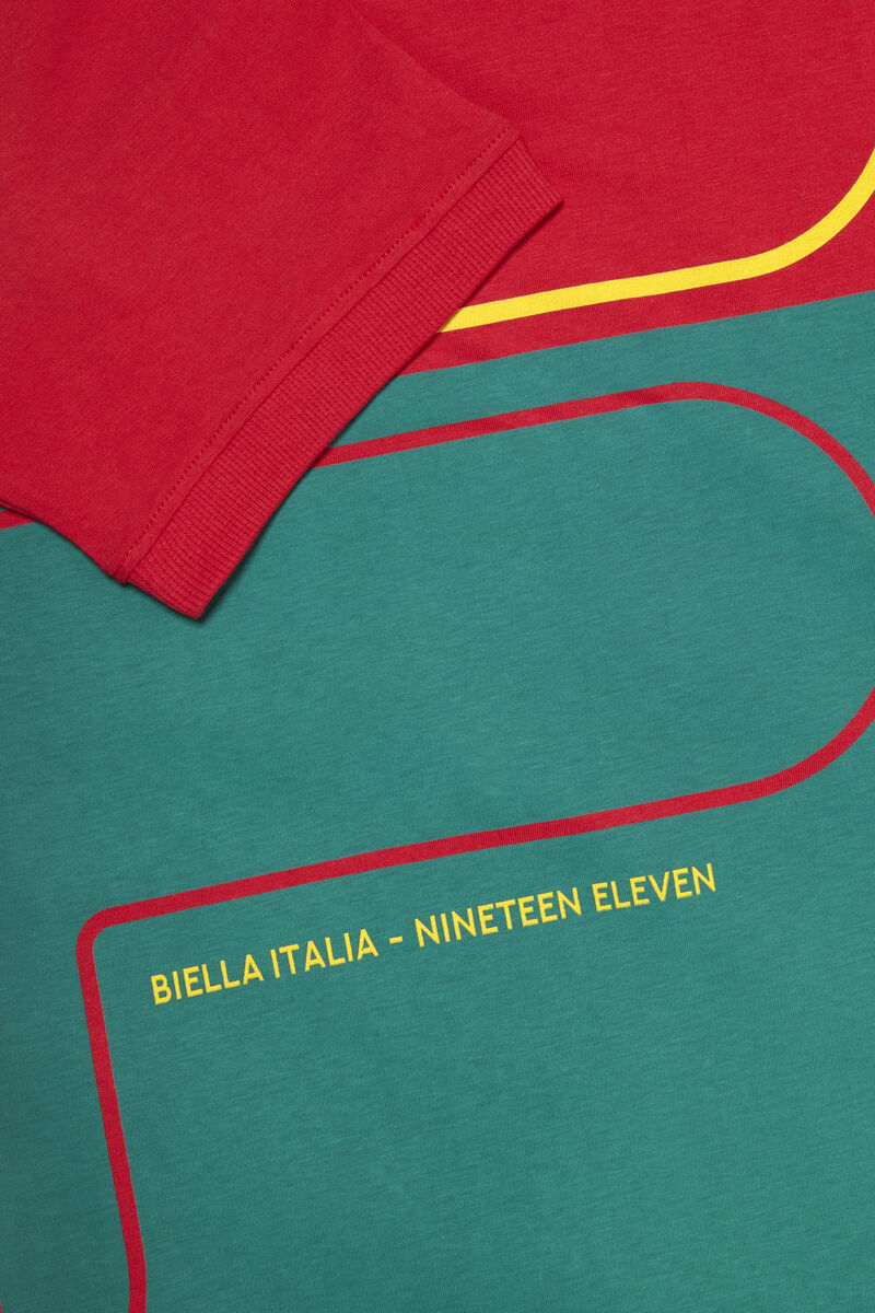 Fila Salza T-shirt Herr Röda | k3qFV9kpTH8