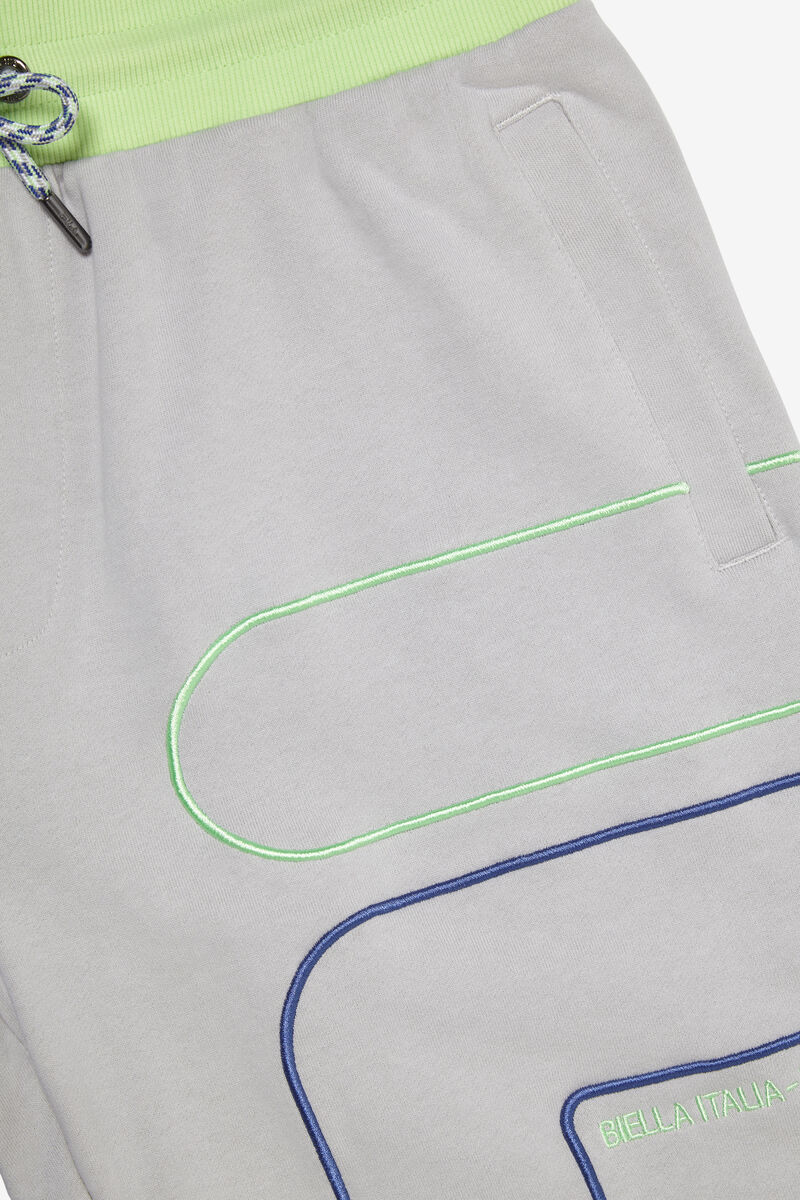 Fila Sami Kort Shorts Herr Grå Blå Gröna | iMVCl2ALCEe