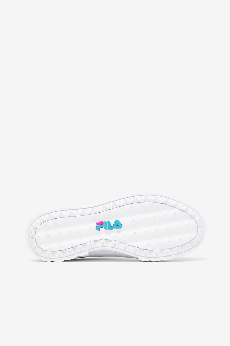Fila Sandblast Low Satin Spets Sneakers Dam Vita Blå Metal Silver | orcYgVXS3zA