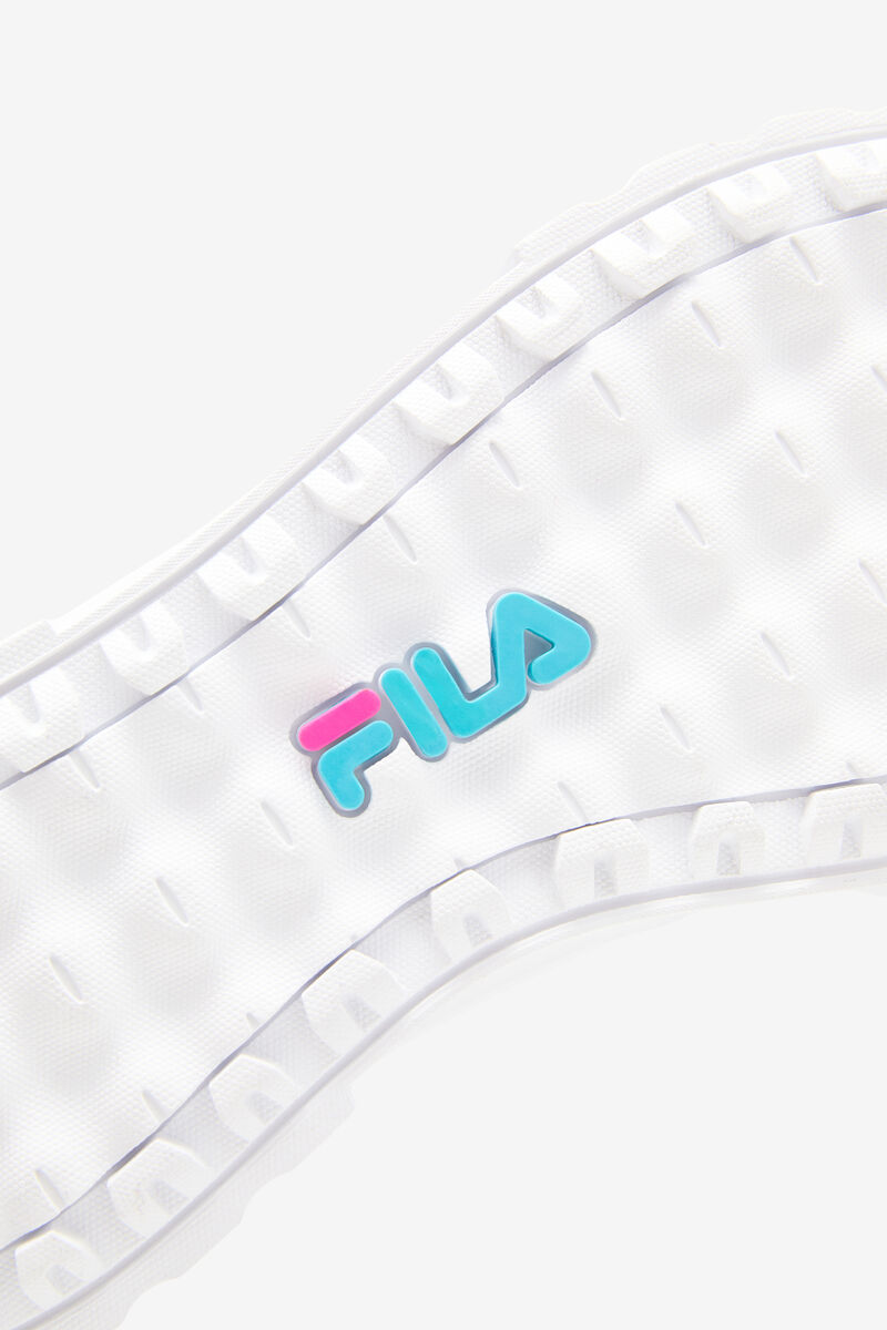 Fila Sandblast Low Satin Spets Sneakers Dam Vita Blå Metal Silver | orcYgVXS3zA