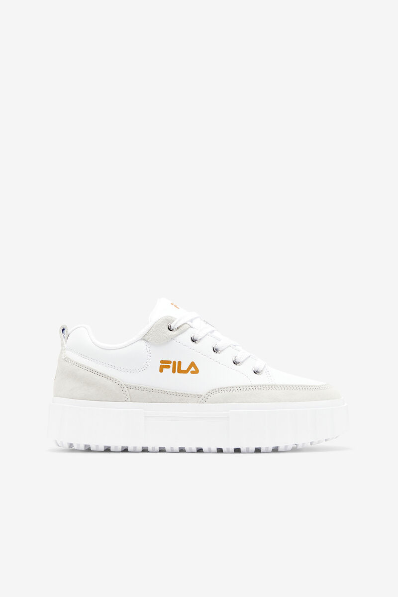 Fila Sandblast Low Sneakers Dam Vita Vita Metal Guld | Ycr4nfvF6Uw