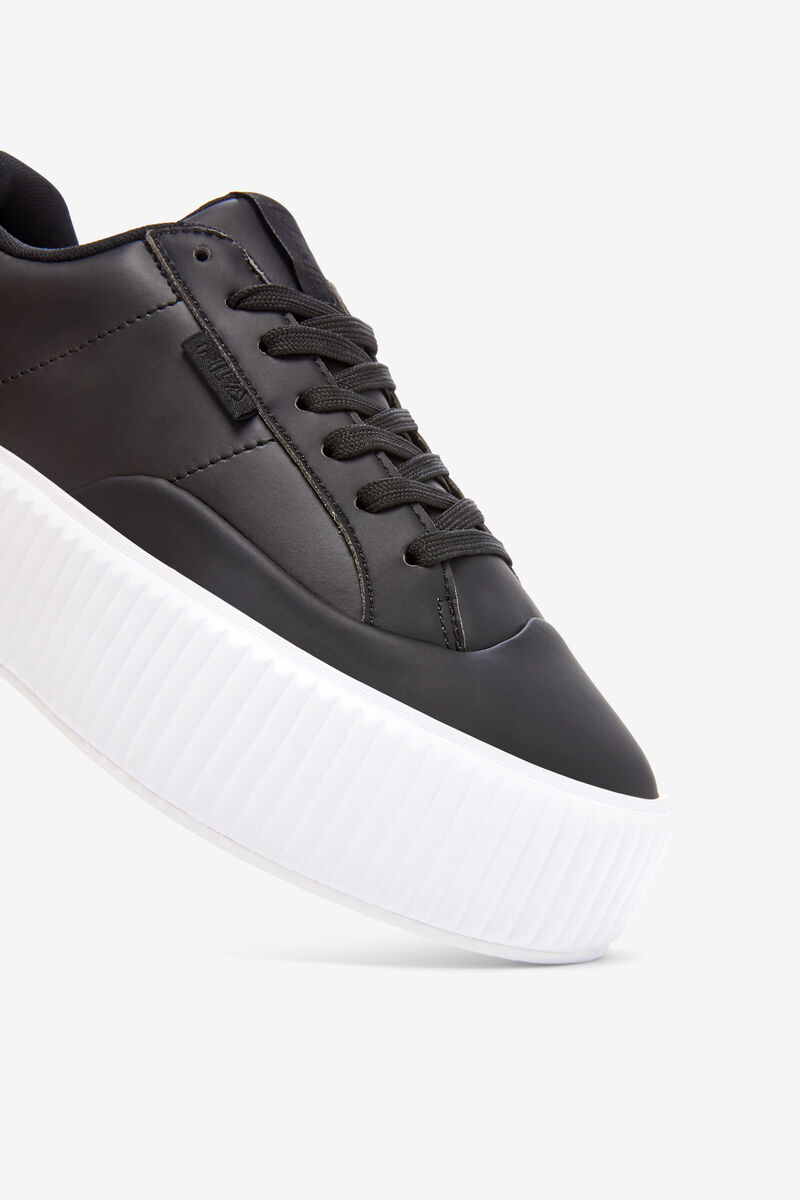 Fila Sandblast Oversole Sneakers Dam Svarta Svarta Vita | BodaHGrge7w