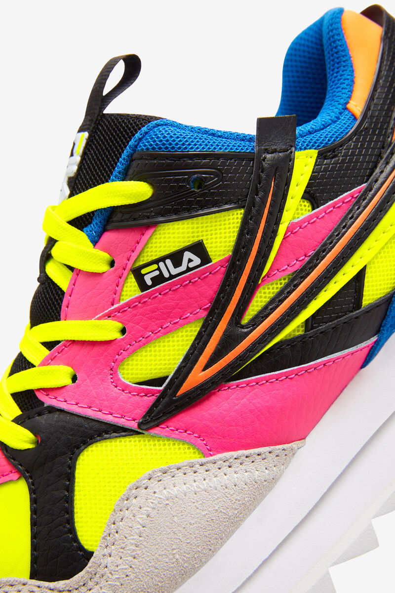 Fila Sandenal Orbit Sneakers Dam Gula Rosa Blå | ETvbGe7xC1W
