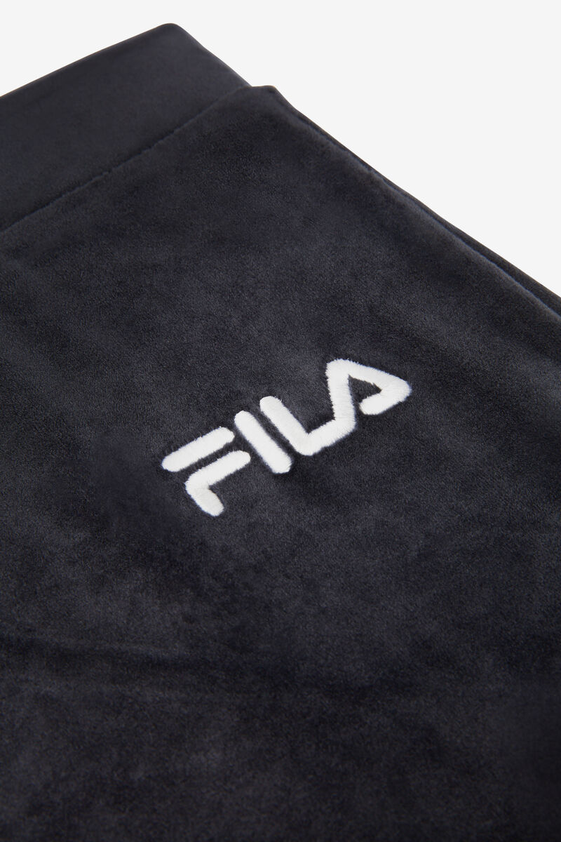 Fila Sara Velour Jogger Byxor Dam Svarta | Ju9mEh6jNBJ