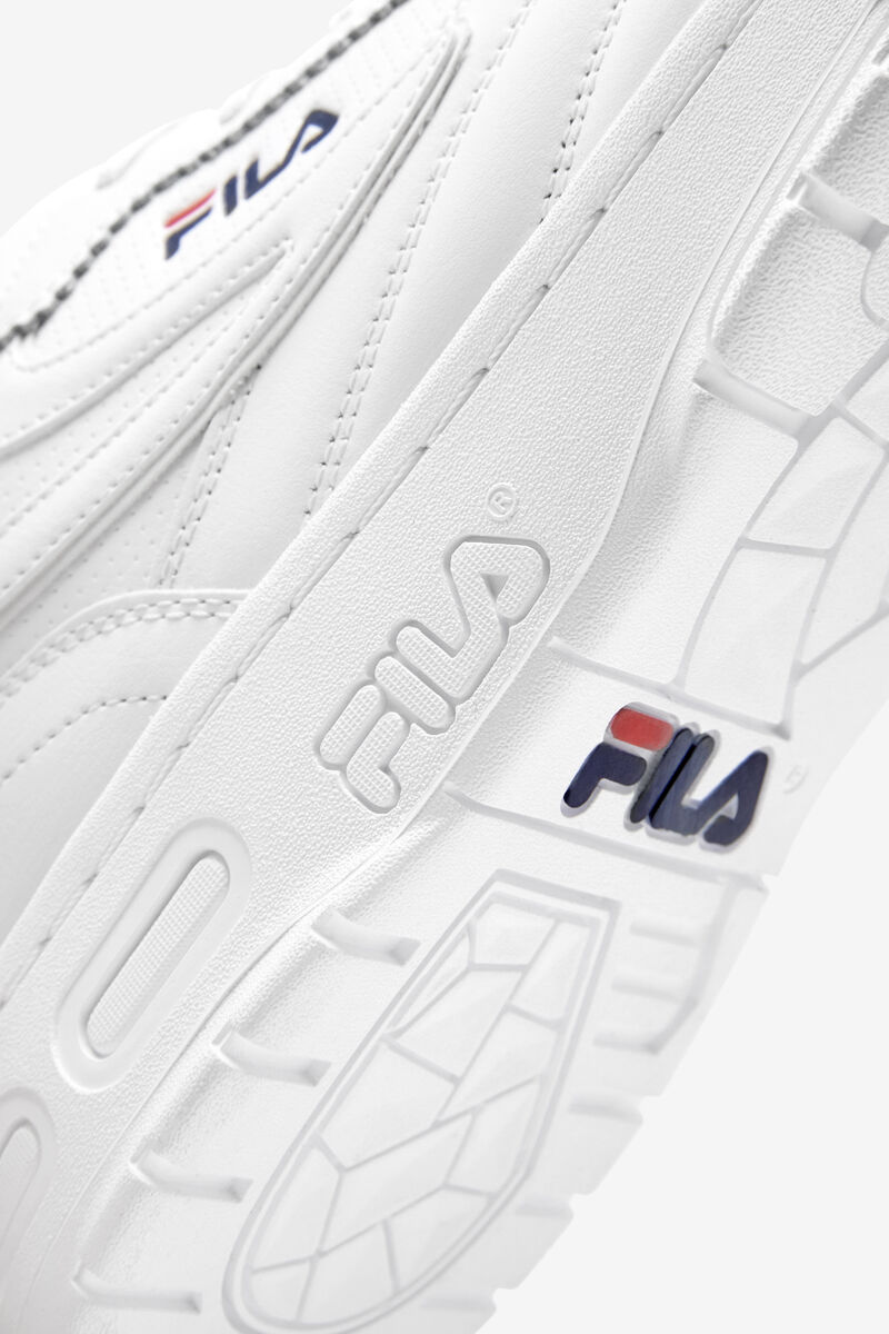 Fila Selecta Tennis Shoe | Fila Sneakers Herr Vita Marinblå Röda | XJnZrDOj1xC