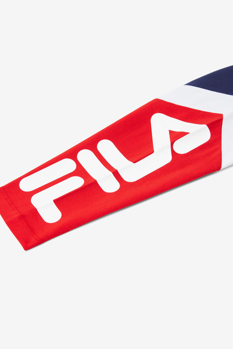 Fila Sia High Rise Legging Leggings Dam Marinblå Röda Vita | YKf5zVebSPg
