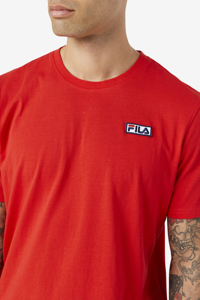 Fila Skylar T-shirt Herr Röda | E13zN2ZlaMV