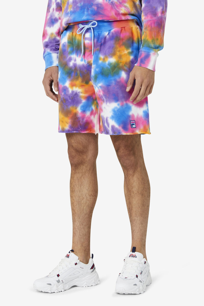 Fila Sloan Tie Dye Shorts Shorts Dam Olika Färger | AEbrqWWWkPg