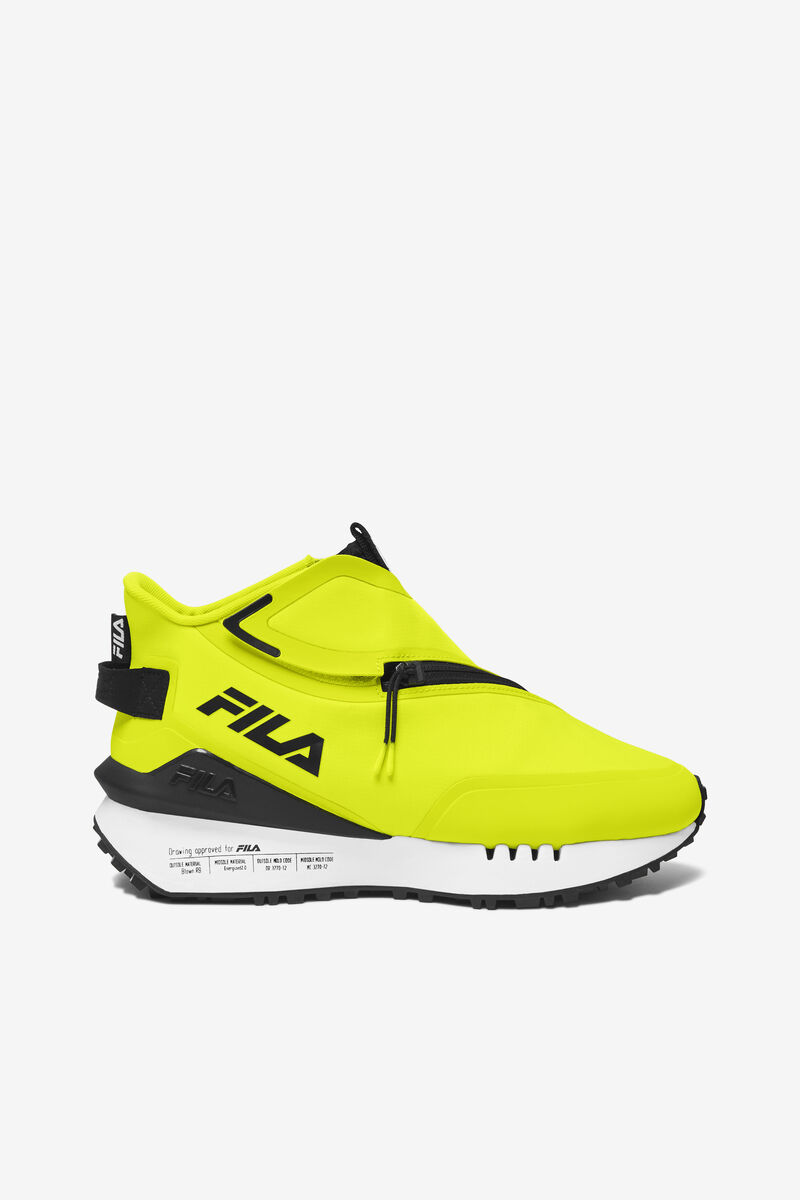 Fila Space Runner Sneakers Dam Gula Svarta Vita | 3TtcEje75MS