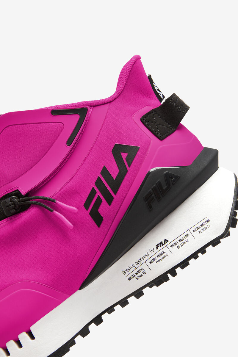 Fila Space Runner Sneakers Dam Rosa Svarta Vita | mzj67IjnBCj