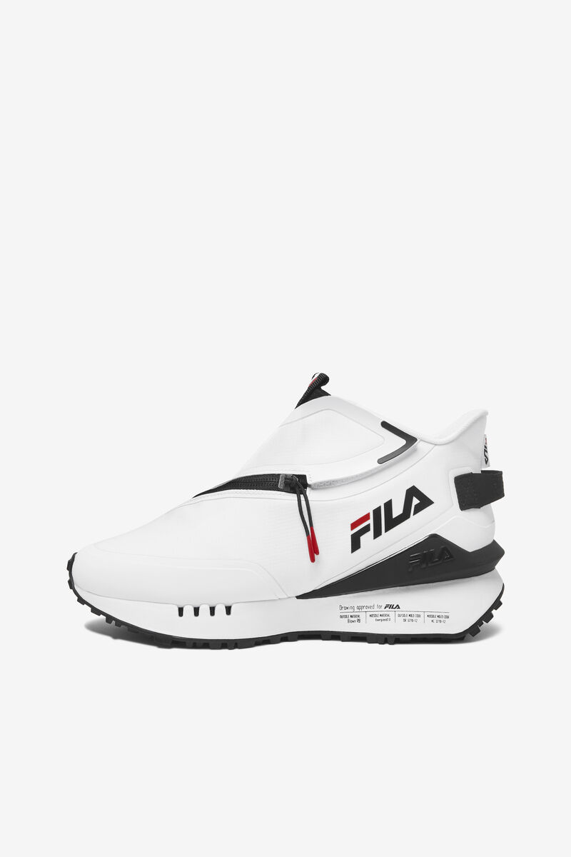 Fila Space Runner Sneakers Dam Vita Svarta Röda | o2Ox1MMS6uU