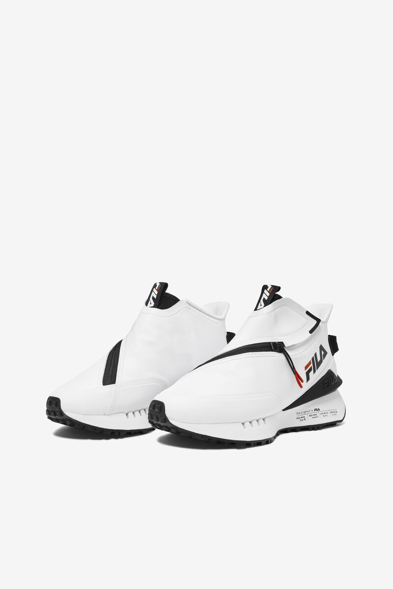 Fila Space Runner Sneakers Dam Vita Svarta Röda | o2Ox1MMS6uU