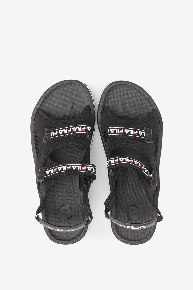 Fila Spot Eva Sandal Sandaler Dam Svarta Röda Vita | cHCjsDqSwot
