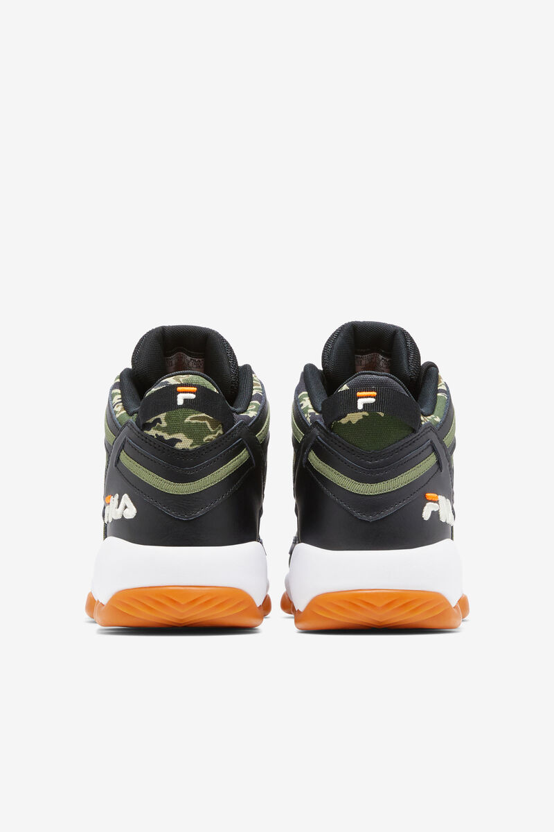 Fila Stackhouse Shoe With Camo Detail | Fila Sneakers Herr Svarta Vita | 5NCKLDTcNWN