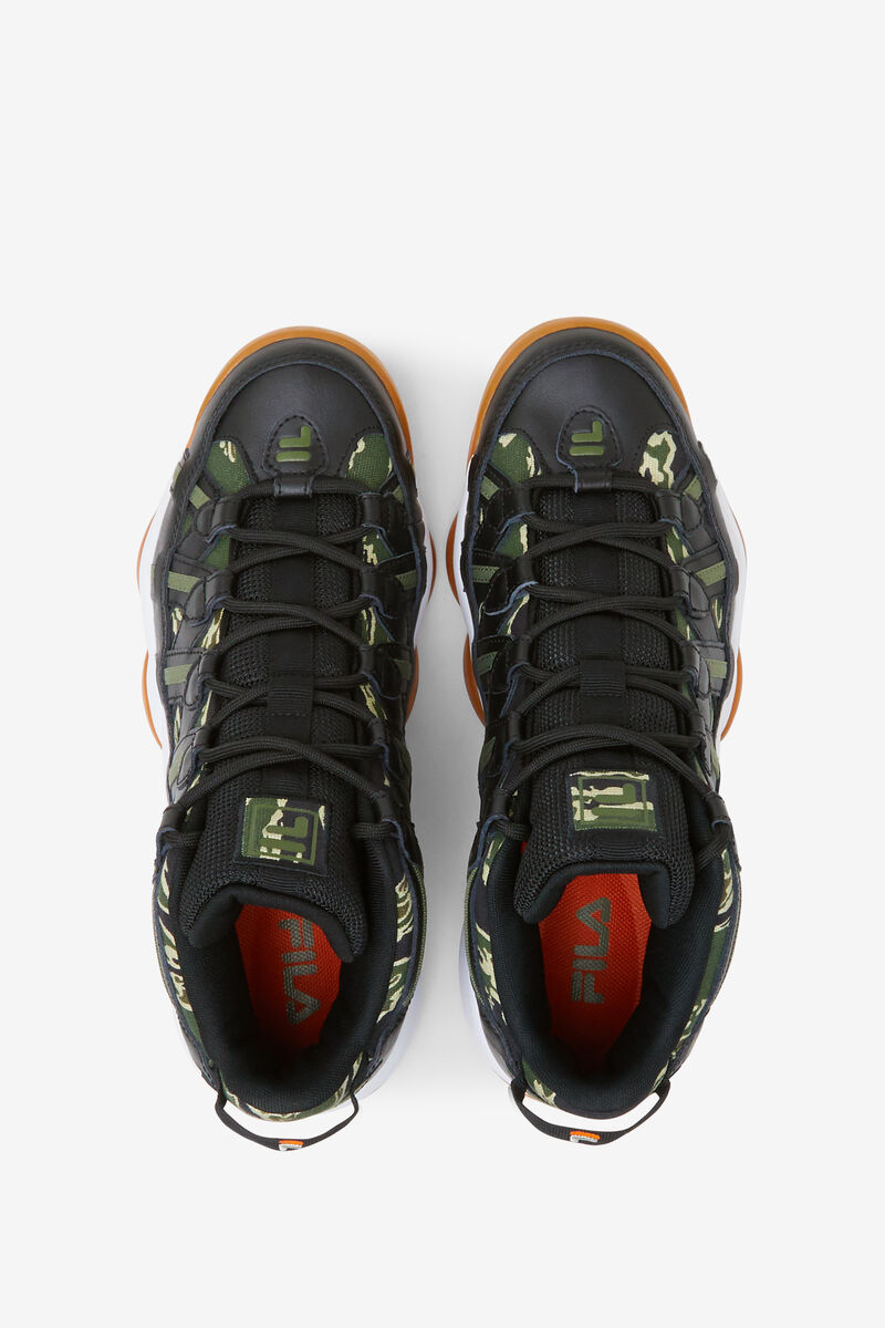 Fila Stackhouse Shoe With Camo Detail | Fila Sneakers Herr Svarta Vita | 5NCKLDTcNWN