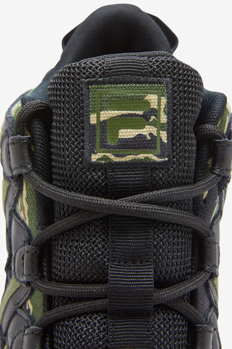 Fila Stackhouse Shoe With Camo Detail | Fila Sneakers Herr Svarta Vita | 5NCKLDTcNWN