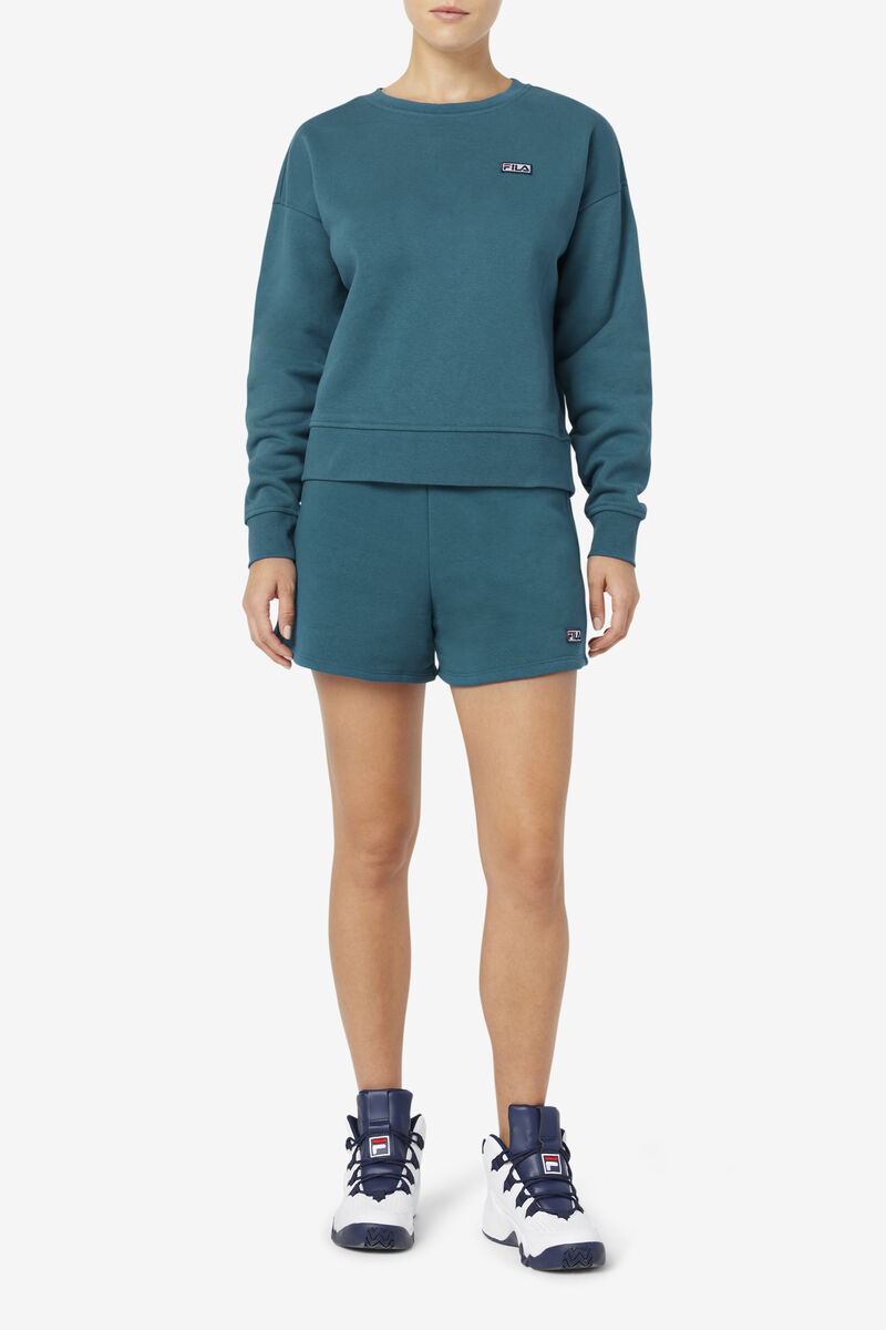 Fila Stina Crew Tröjor Dam Blå Korall | l6sdw4pzAeq