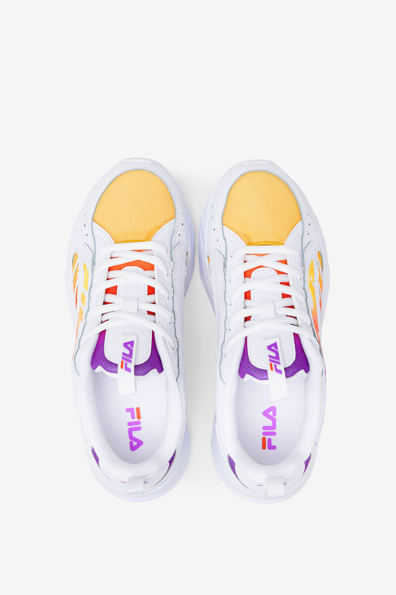 Fila Surefire Sneakers Dam Vita Lila Gröna Blommiga Röda | 8wroaYd7QcJ