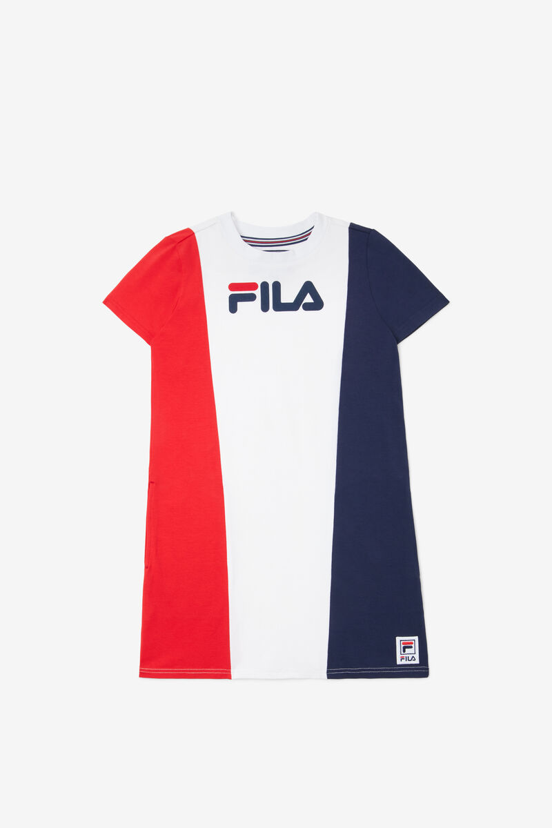 Fila T-shirt Klänning Klänning Barn Marinblå | 7W6h7PDYRjh