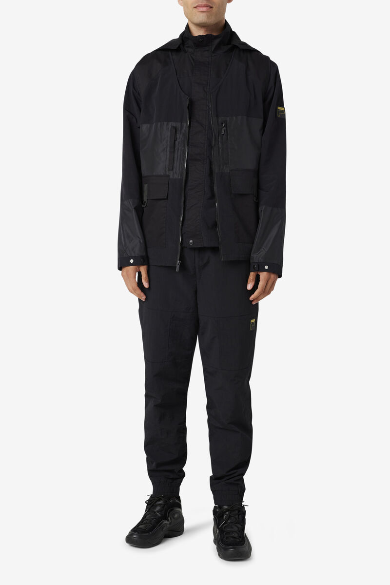 Fila Tate 3-in-1 Utility Jacket Jacka Herr Svarta | vvwHHZJUnSH