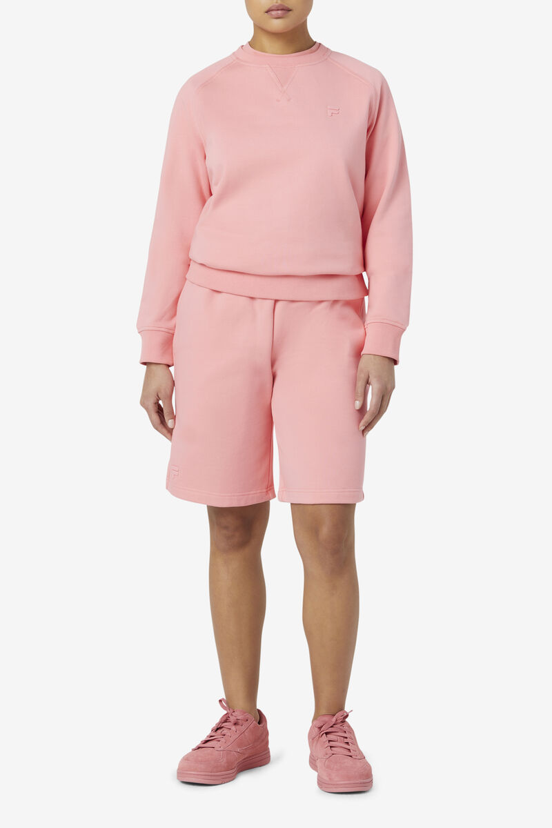 Fila Taylor Kort Shorts Dam Rosa | w77HsYtaplj