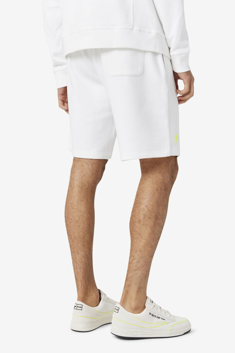 Fila Taylor Kort Shorts Herr Vita Gula | CaINTAi3DJl