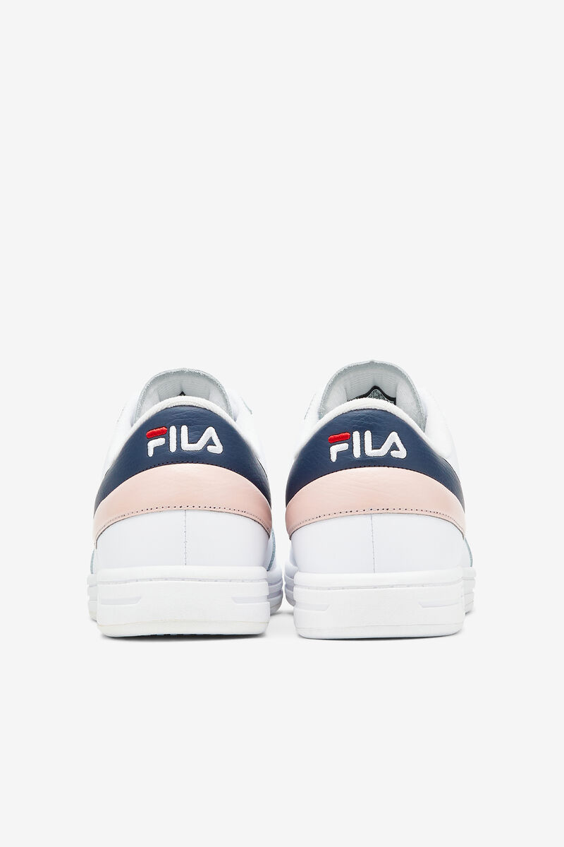 Fila Tennis 88 Klassiska Sneaker | Fila Sneakers Herr Vita Marinblå Rosa | Ath5TYxDmEH