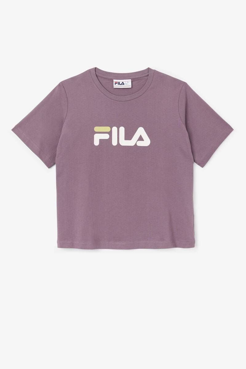 Fila Thea T-shirt Dam Lavendel | U6cbibGXaqr