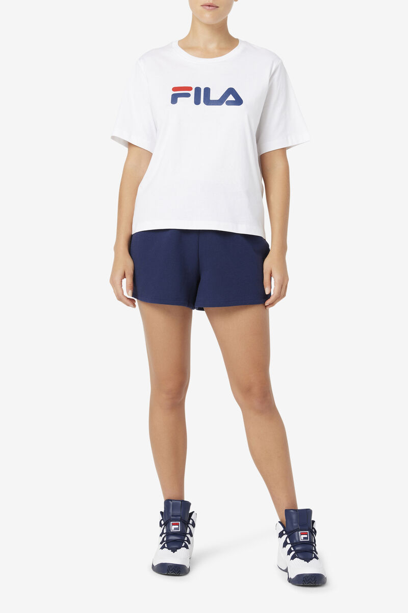 Fila Thea T-shirt Dam Vita | CfAQ4fV3Qh2