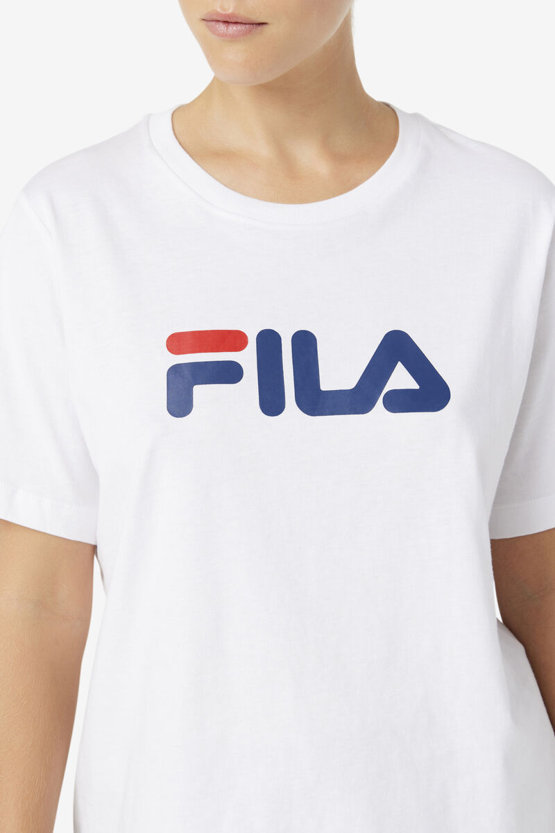 Fila Thea T-shirt Dam Vita | CfAQ4fV3Qh2