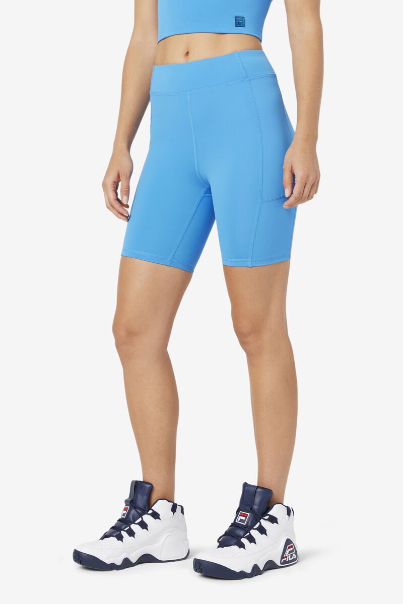 Fila Tiana Bike Kort Shorts Dam Blå | 7lZ8AUwAwpd