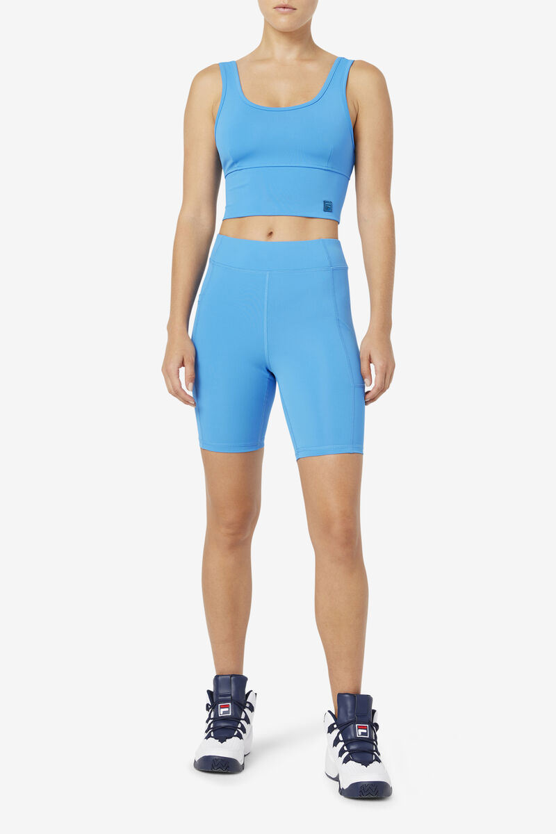 Fila Tiana Bike Kort Shorts Dam Blå | 7lZ8AUwAwpd