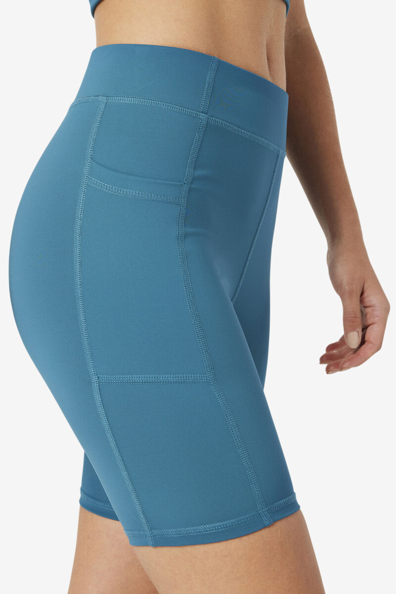 Fila Tiana Bike Kort Shorts Dam Blå Korall | UftHcGkuxEB