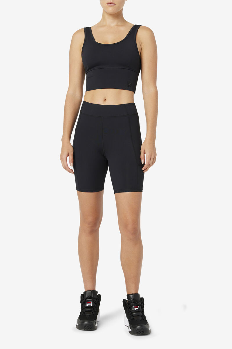 Fila Tiana Bike Kort Shorts Dam Svarta | cZZofWnstCL