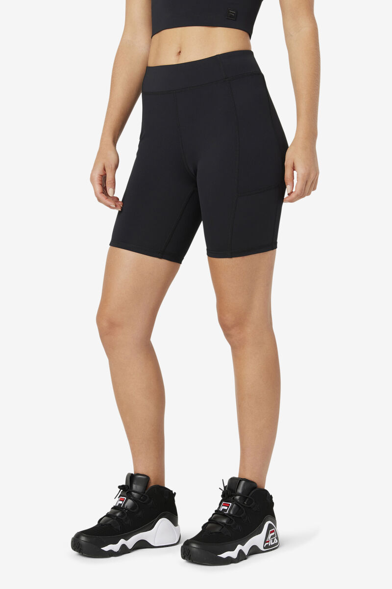 Fila Tiana Bike Kort Shorts Dam Svarta | cZZofWnstCL