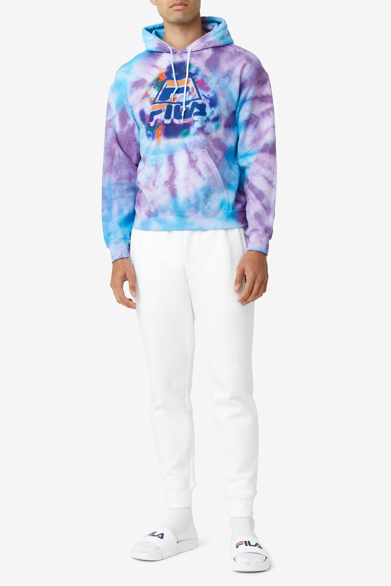 Fila Tie Dye Icon Hoodie Hoodie Dam Olika Färger | dXow7HausMB