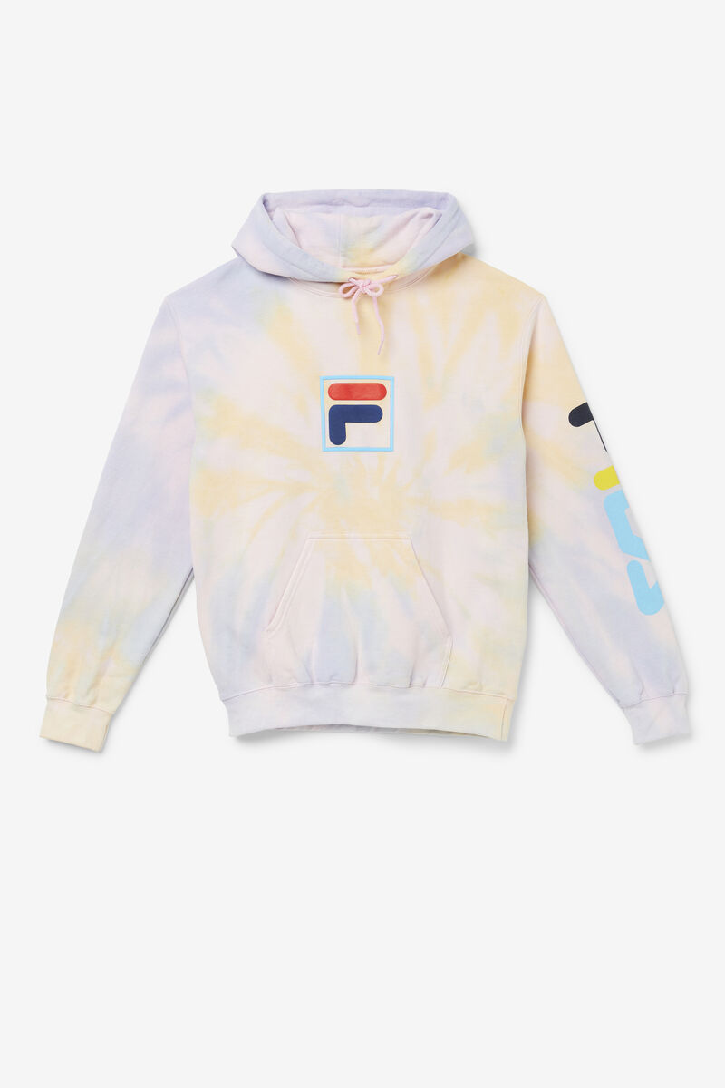 Fila Tie Dye Puff Hoodie Hoodie Herr Olika Färger | MjsaU7CLs8H
