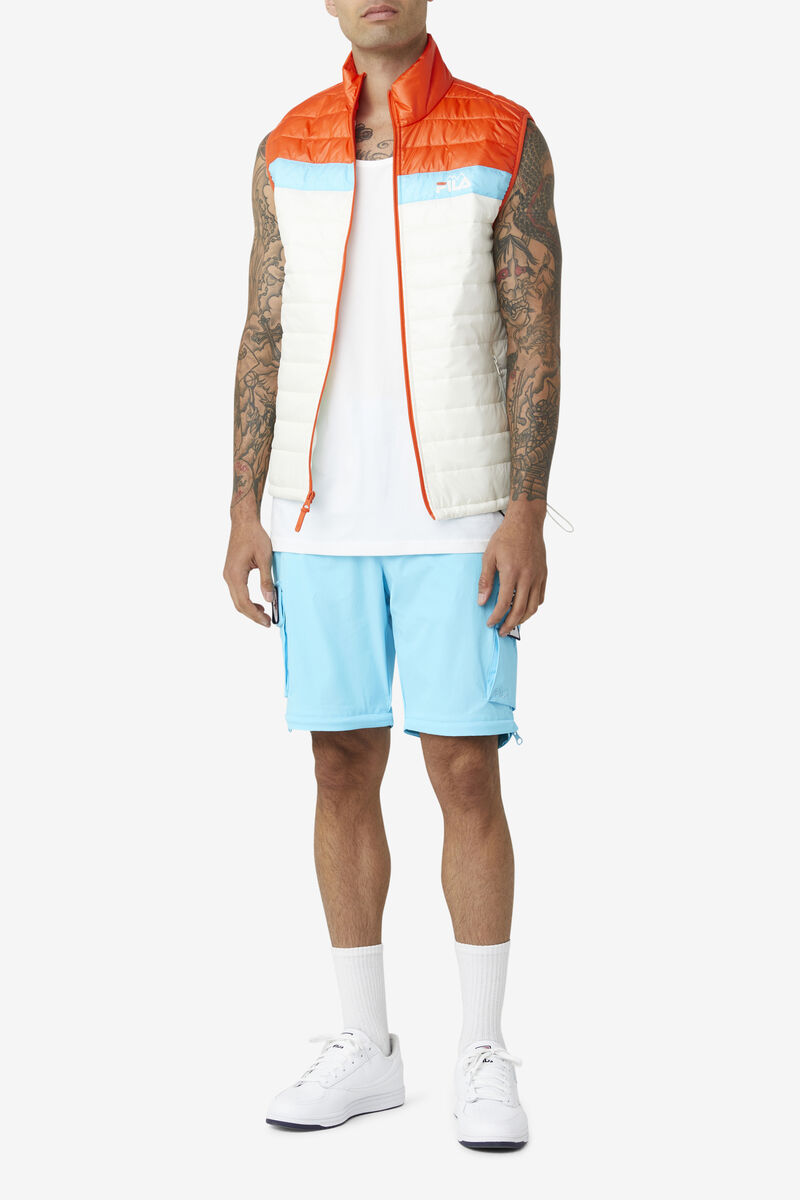 Fila Tri Vest Jacka Herr Orange Blå | d9ASpU66why