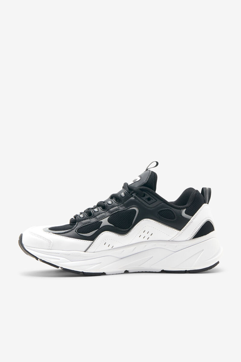 Fila Trigate - Sneakers & Lifestyle | Fila Sneakers Herr Svarta Vita Metal Silver | CelcEV7aZNa